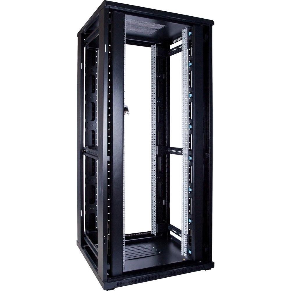 37U Serverrack 19 Zoll 800x800x1800mm (BxTxH) Patchfeld Rackschrank Datenraumschrank