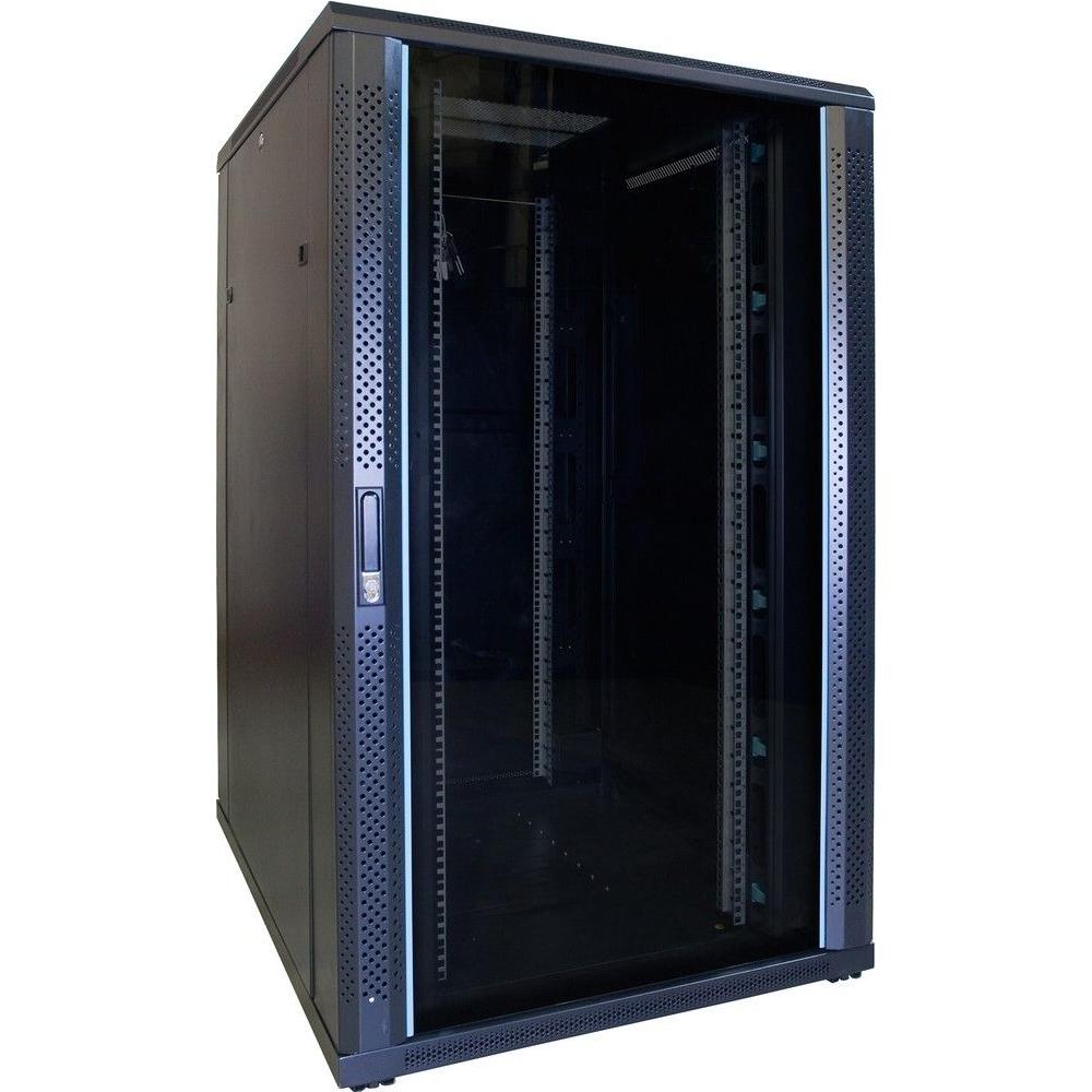 27U Serverrack 19 Zoll 800x1000x1400mm (BxTxH) Patchfeld Rackschrank Datenrack
