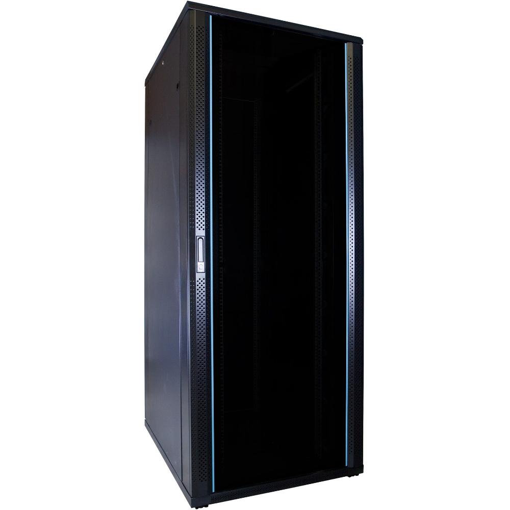47U Serverrack 19 Zoll 600x1000x2200mm (BxTxH) Patchfeld Rackschrank Datenraumschrank