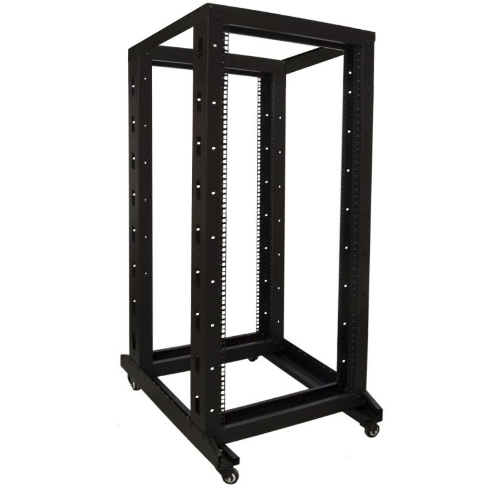 27U Rackschrank auf Rollen 600x800x1400mm (BxDxH) 19 Zoll Patchfeld Serverrack Datenrack