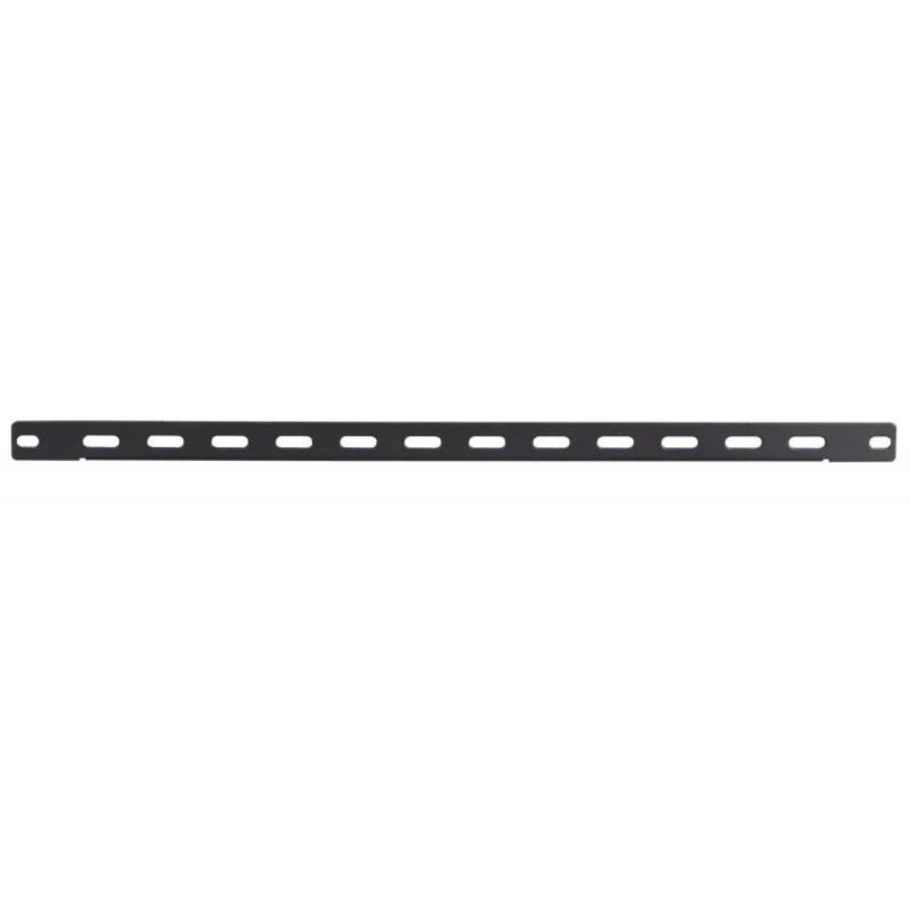 0,5U Schiene für Kabelbinder 19 Zoll Patchfeld Serverrack Datenrack