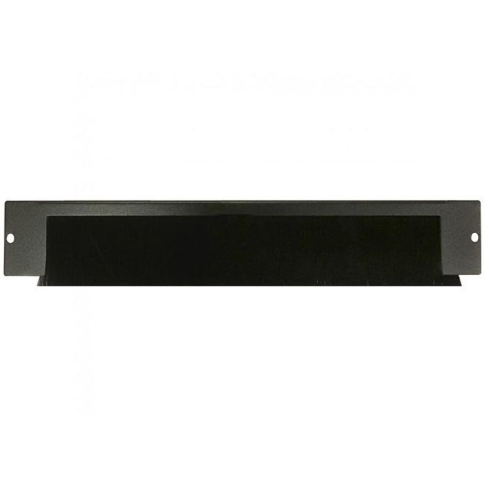 1HE Kabeldurchführung mit Bürste 360 x 55 mm (LxB) Patchfeld Rackschrank Datenraum