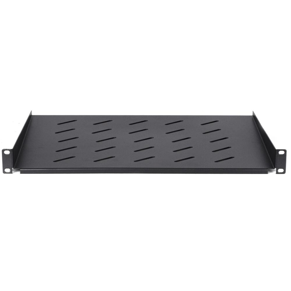 1HE Einlegeboden 485x400x44mm (BxDxH) 19 Zoll Patchfeld Rackschrank Datenraum