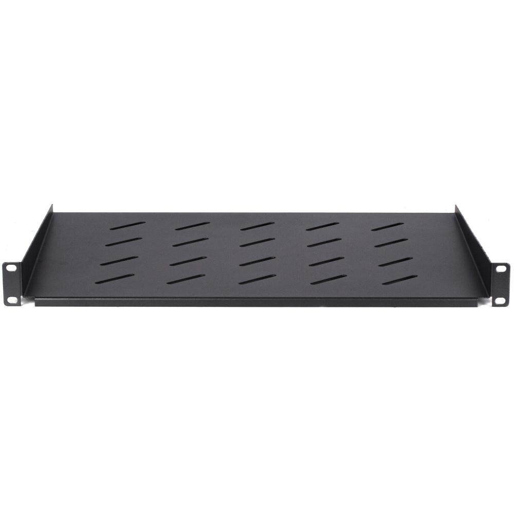 1HE Einlegeboden 485x350x44mm (BxDxH) 19 Zoll Patchfeld Rackschrank Datenraum