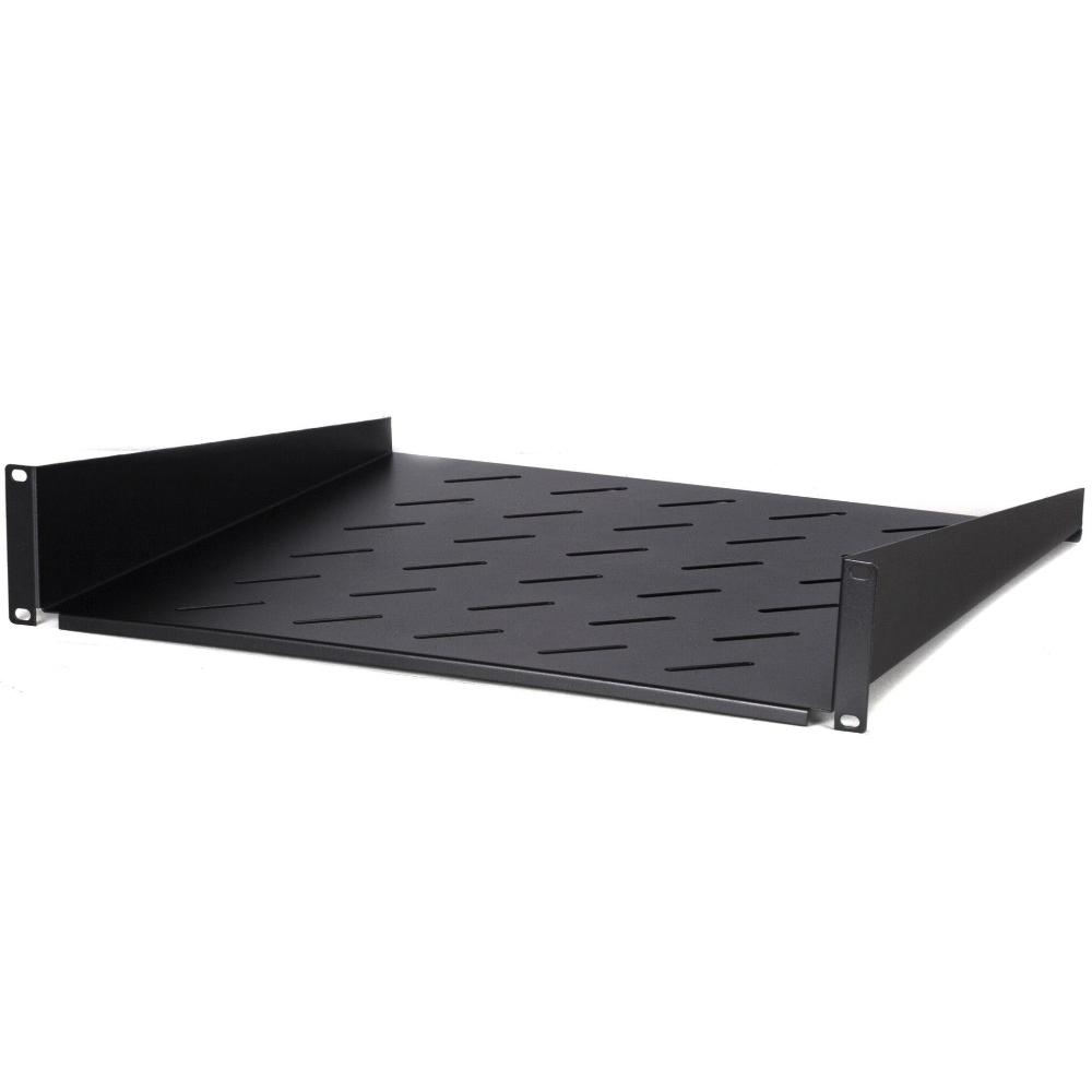2HE Einlegeboden 485x450x88mm (BxDxH) 19 Zoll Patchfeld Rackschrank Datenraum