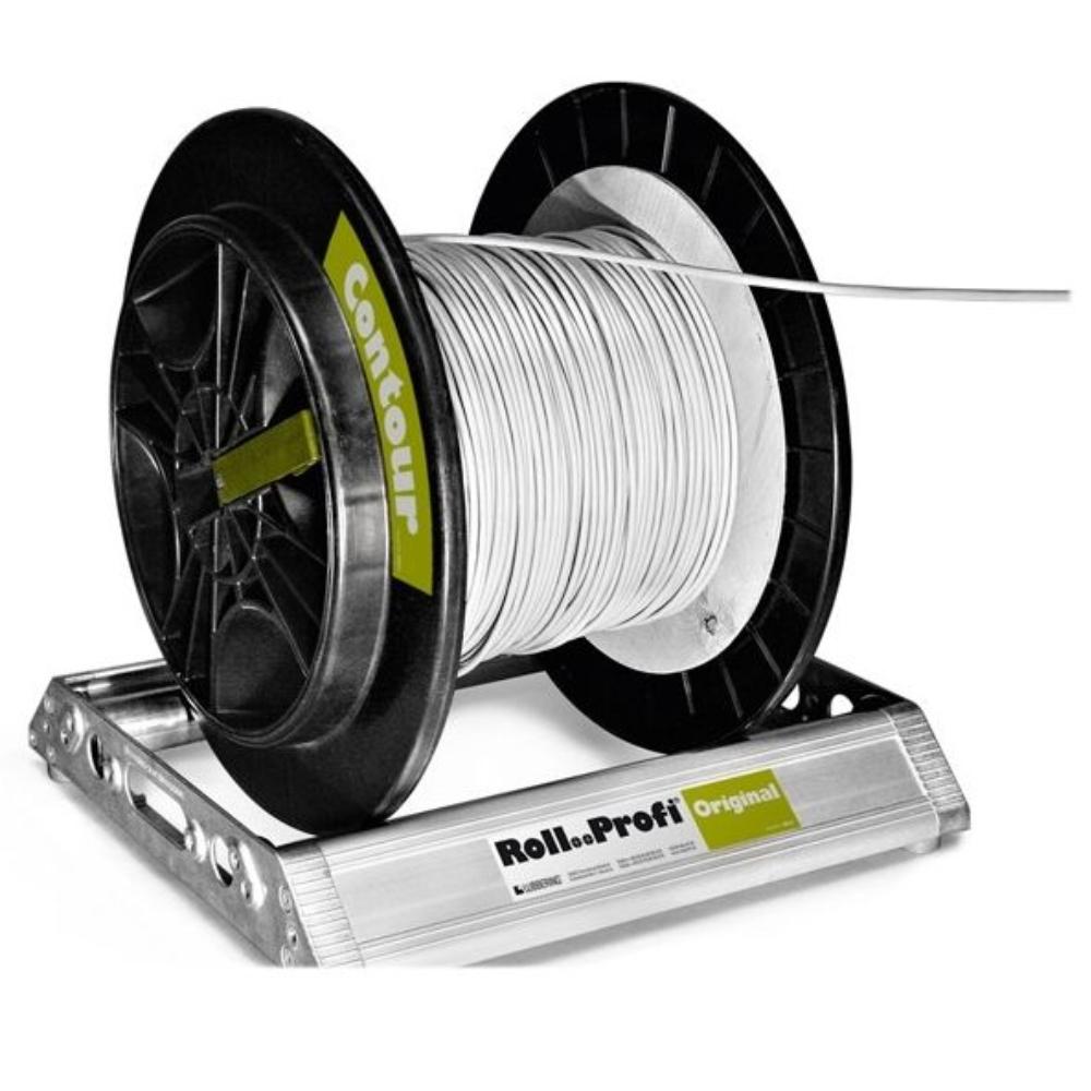 Kabeltrommel-Abroller 52 cm breit Patchfeld Rackschrank Datenverteiler