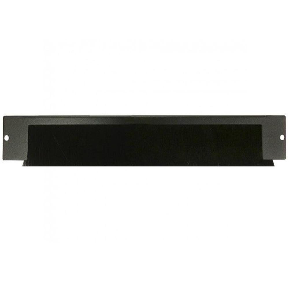 1HE Kabeldurchführung mit Bürste 10 Zoll 203 x 61 mm (l x h) Patchfeld Rackschrank Datenraum