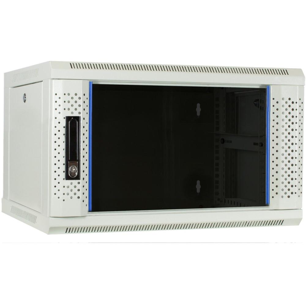 4U Serverrack 19 Zoll 600x450x280mm (BxTxH) Patchfeld Wandgehäuse Datenrack