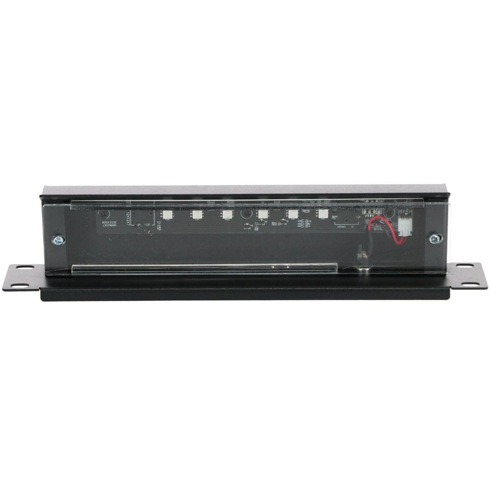 1HE LED-Leuchten Multicolor 10 Zoll 12 Volt Patchfeld Rackschrank Datenraum