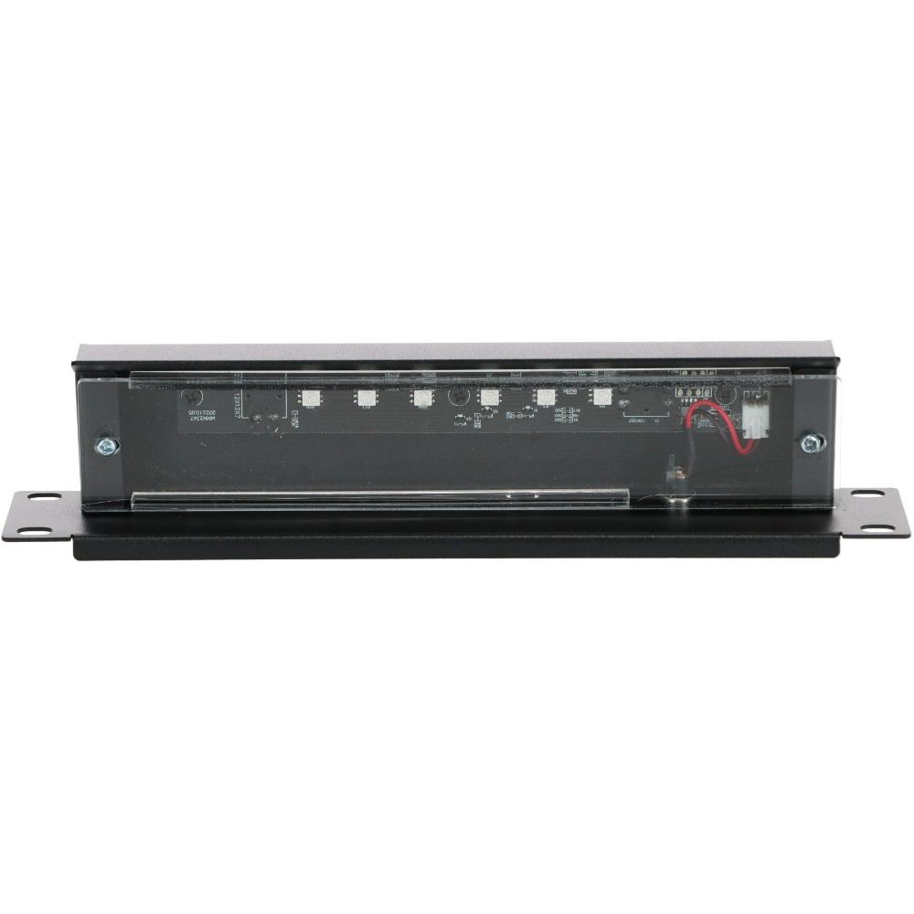 1HE LED-Leuchten Weiß 10 Zoll 12 Volt Patchfeld Rackschrank Datenraum