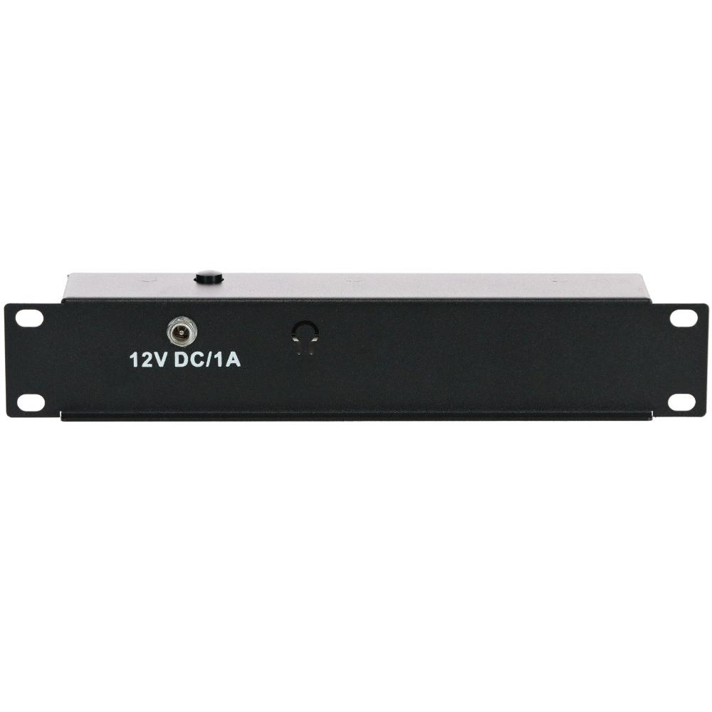 1HE LED-Leuchten Weiß 10 Zoll 12 Volt Patchfeld Rackschrank Datenraum