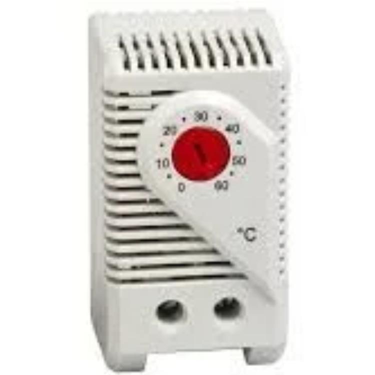 Einzelner Thermostat 70 mm x 35 mm x 60 mm (BxDxH) Patchfeld Serverrack Datenrack