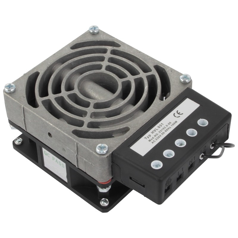 Heizung für Outdoor-Serverräume Heizelement 100W Patchfeld Rackschrank Datenraum