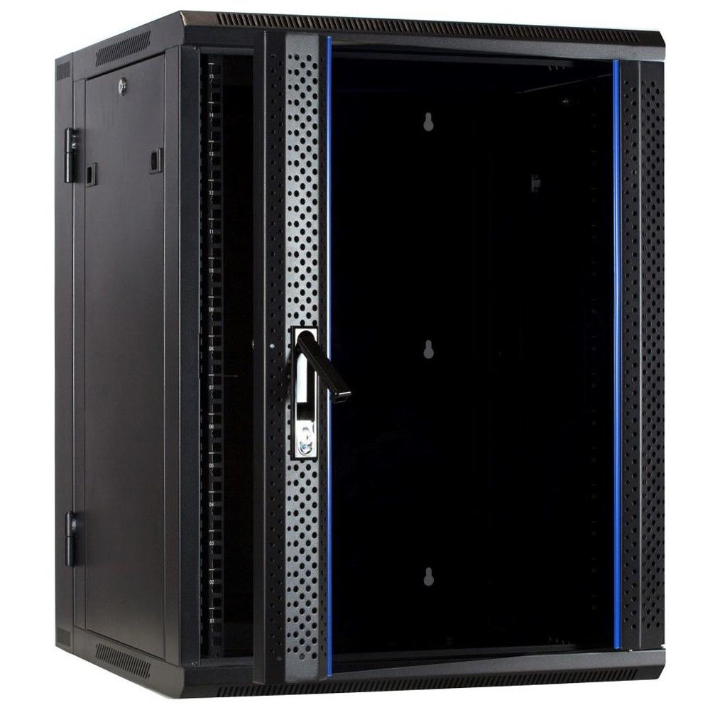 22U Serverrack 19 Zoll 600x600x1200mm (BxTxH) Patchfeld Wandgehäuse Datenrack