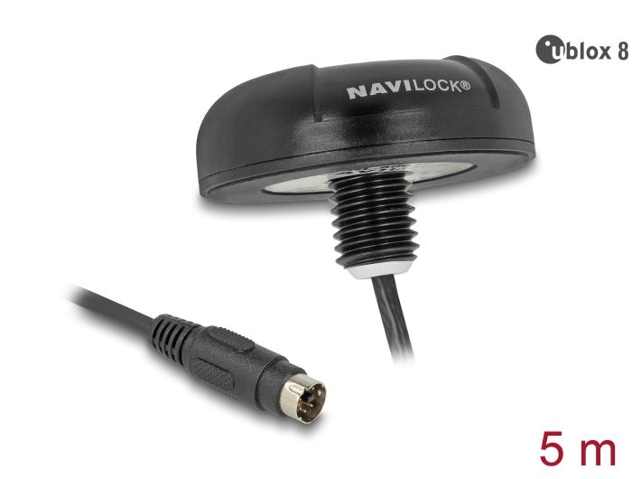Navilock NL-803P EVA-M8Q MD6 Serieller PPS Multi GNSS Empfänger u-blox 8 5