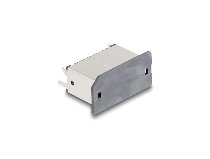Delock USB Typ-E Key A 20-Pin-Buchse vertikal zur SMT-Lötmontage