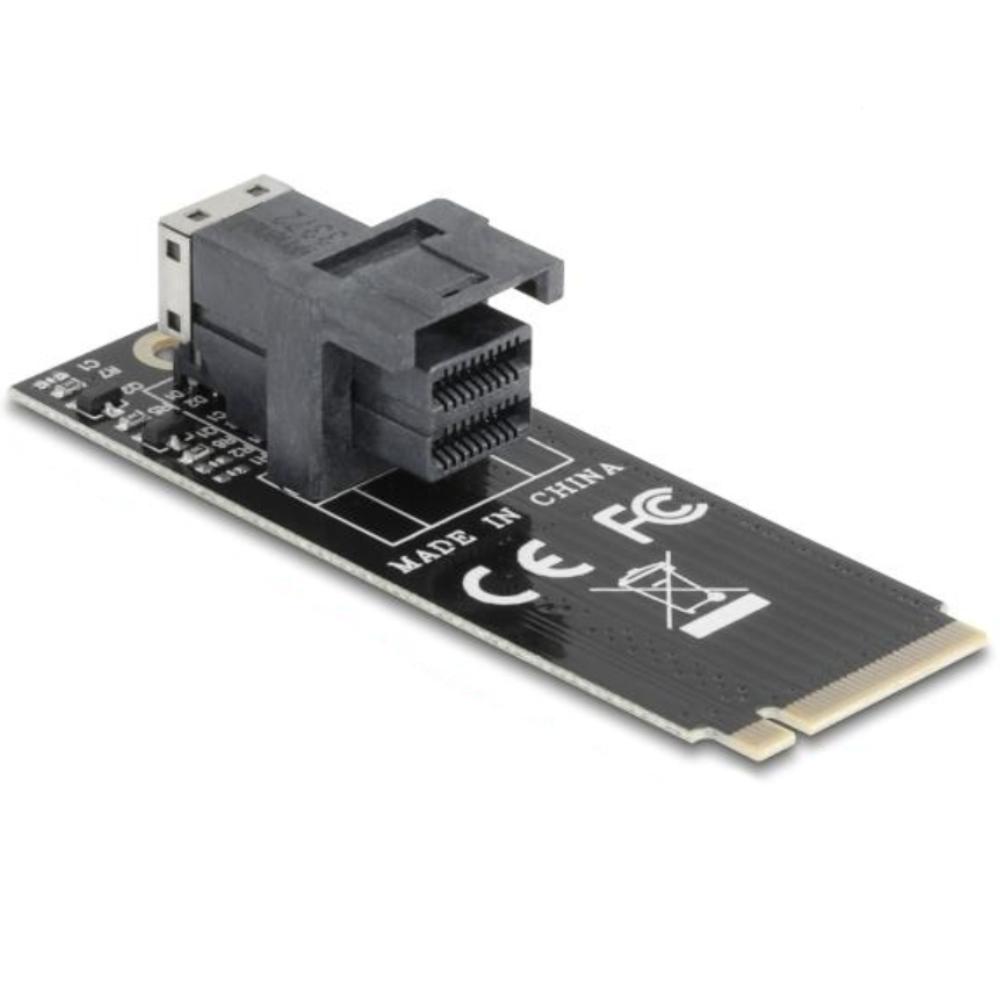 Delock Adapter M.2 Key M zu SFF-8643 NVMe 2260