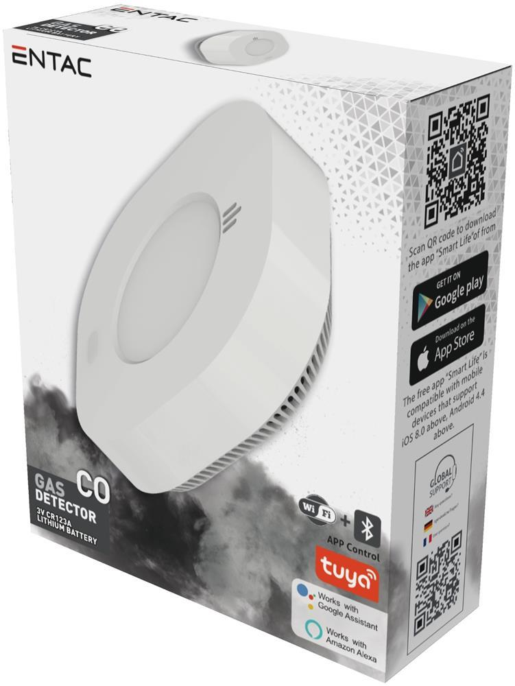 Entac Smart CO Sensor WIFI TUYA - Entac