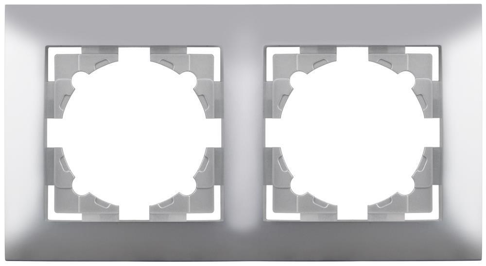 Entac Arnold Horizontal Wandrahmen 2 Silver - Entac