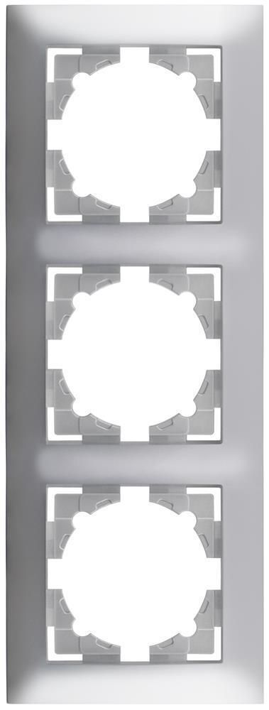 Entac Arnold Vertical Wandrahmen 3 Silver - Entac