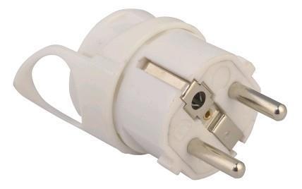 Entac Rewireable IP20 Stecker geerdet mit Zuglasche - Entac