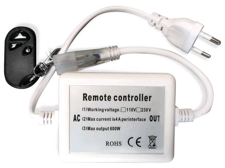 Avide LED Strip 220V 600W Dimmer 5050 SMD RF Fernbedienung und Controller - Avide