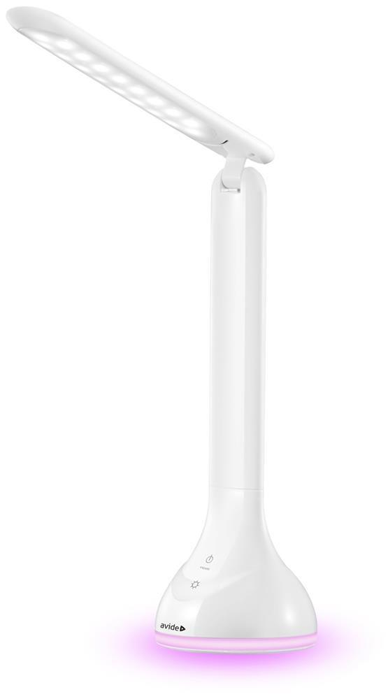 Avide LED Schreibtischlampe RGB Stimmungslicht Weiß 4W - Avide
