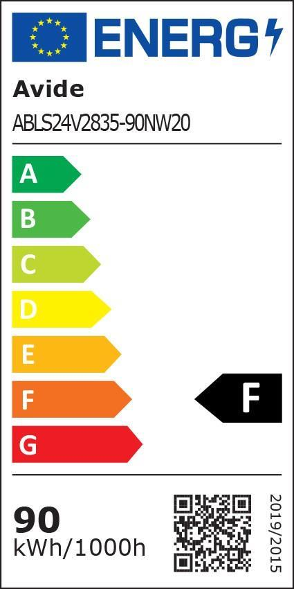 Avide LED Strip 24V 18W 4000K IP20 5m - Avide