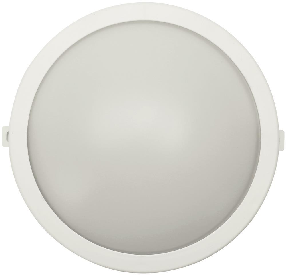 Avide Bulkhead Lamp Saturn-R Round IP54 12W NW 4000K Weiß - Avide