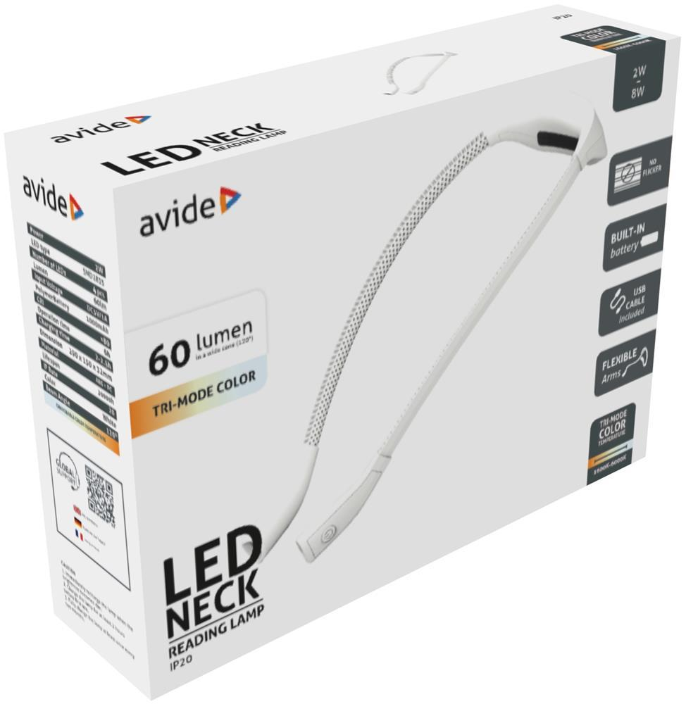 Avide LED Leselampe Neck 2W - Avide