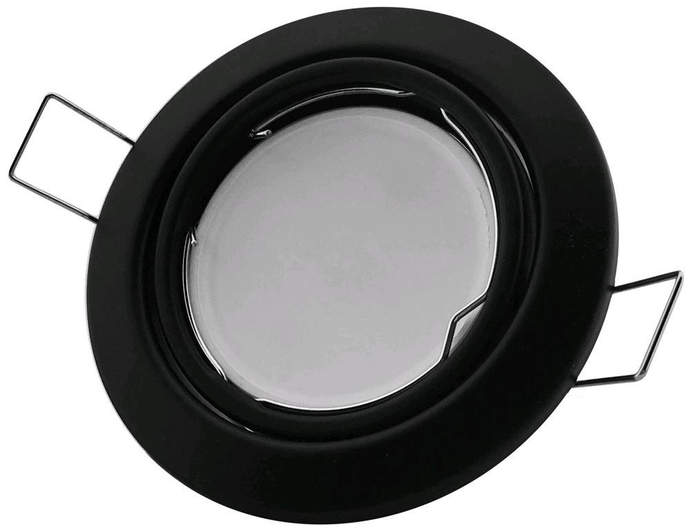 Avide GU10 Frame Cone Swivel Black - Avide