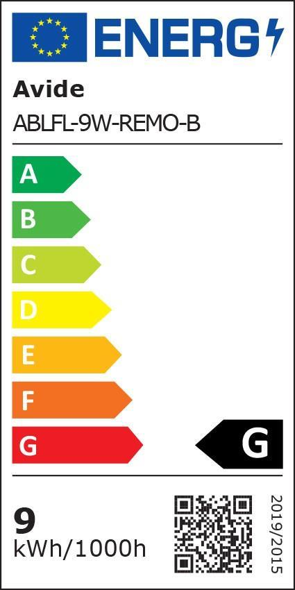 Avide LED Stehleuchte Remo 9W CCT Black - Avide