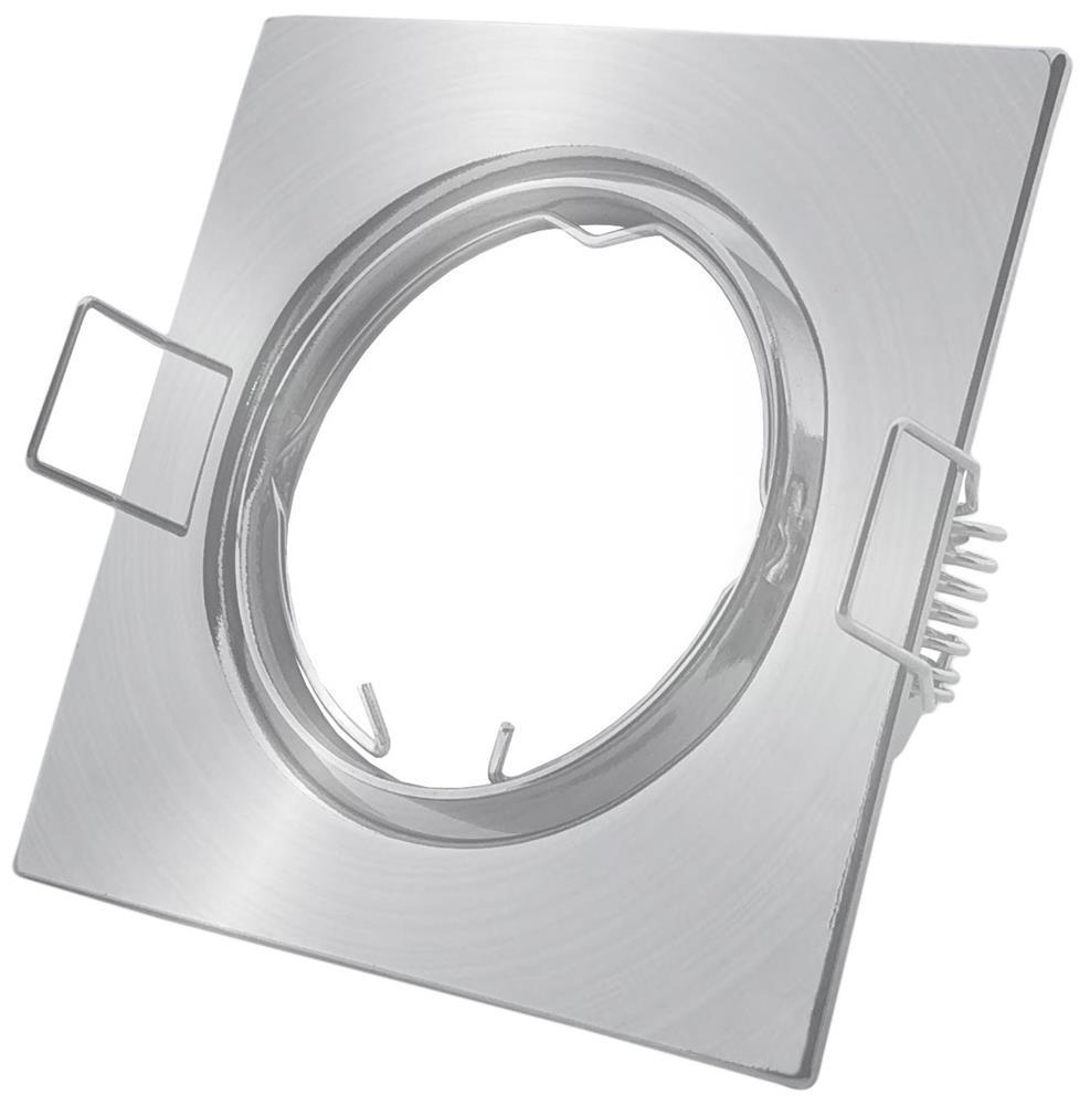 Avide GU10 Frame Square Swivel Satin Nickel - Avide