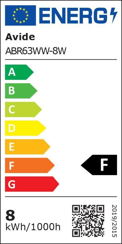 Avide LED R63 8W E27 WW 3000K - Avide