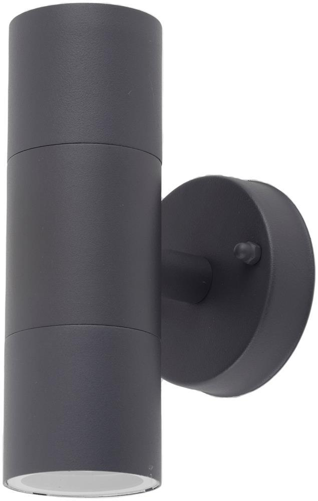 Avide Outdoor Wandleuchte Peka 2xGU10 IP44 Anthrazit - Avide