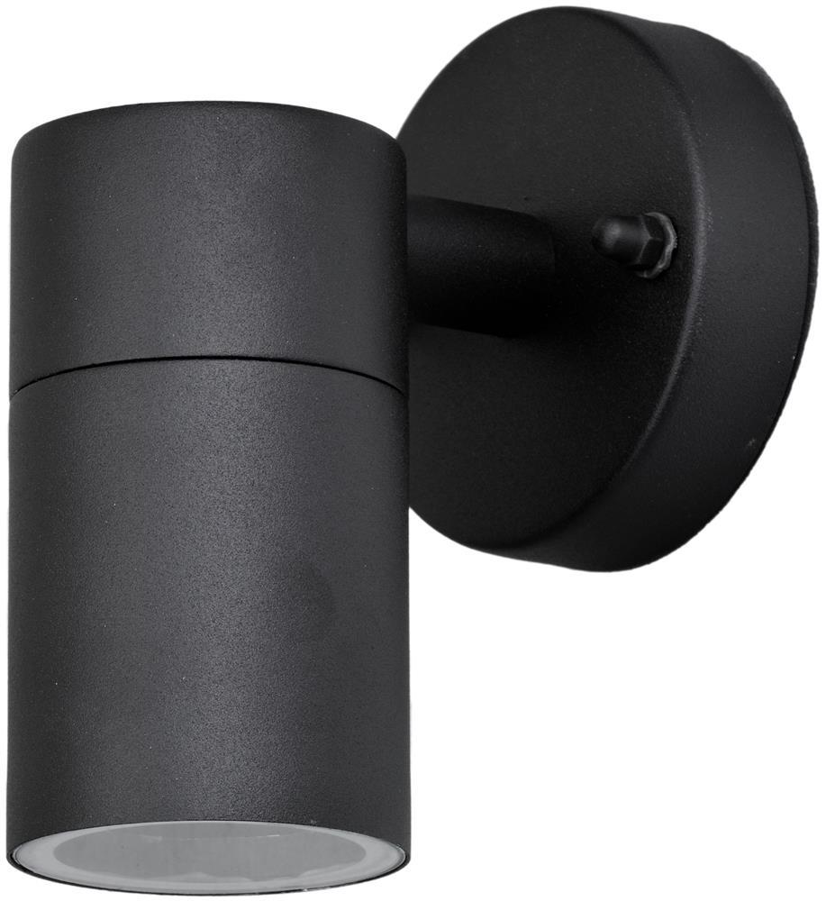 Avide Outdoor Wandleuchte Peka 1xGU10 IP44 Schwarz - Avide