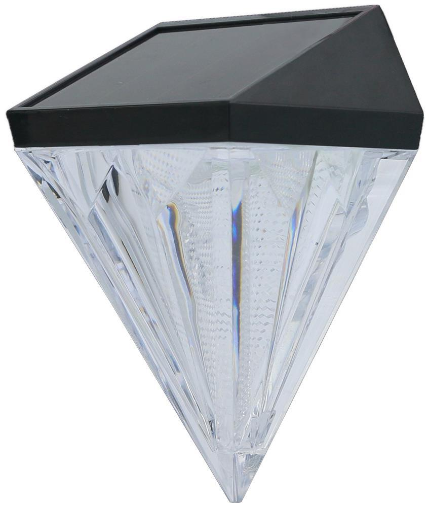 Entac Solar Diamond shaped Plastic Lamp - Entac