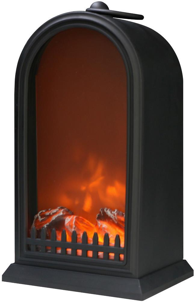 Entac LED Fireplace Lamp 25cm mit USB-Kabel - 2xC excl. - Entac