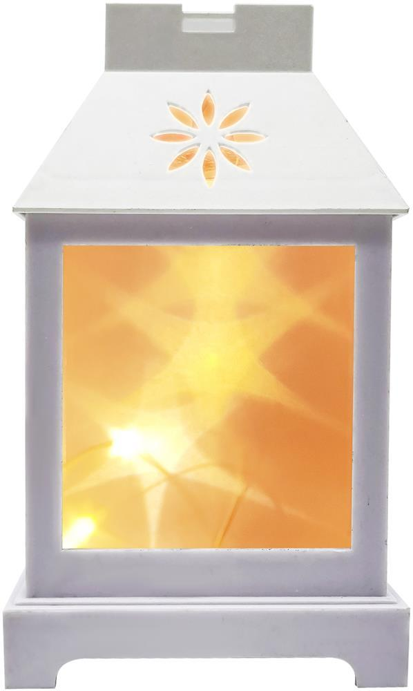 Entac LED Mini Kupferdraht-Laterne Weiß 12cm - Entac