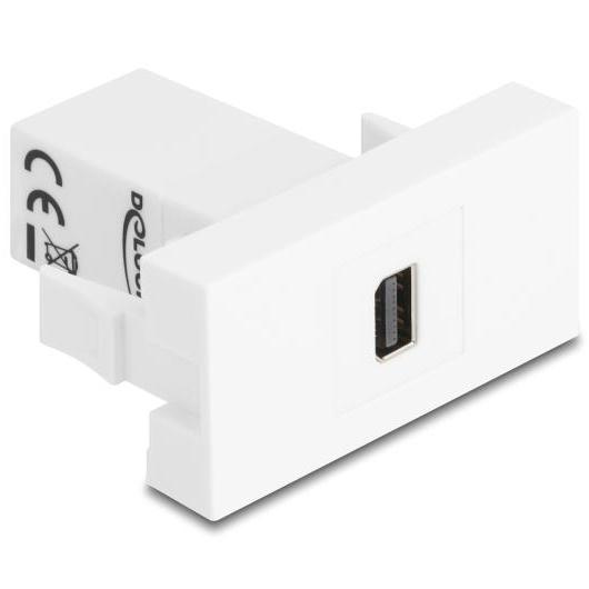 Delock Easy 45 Modul mini DisplayPort Buchse zu mini DisplayPort Buchse