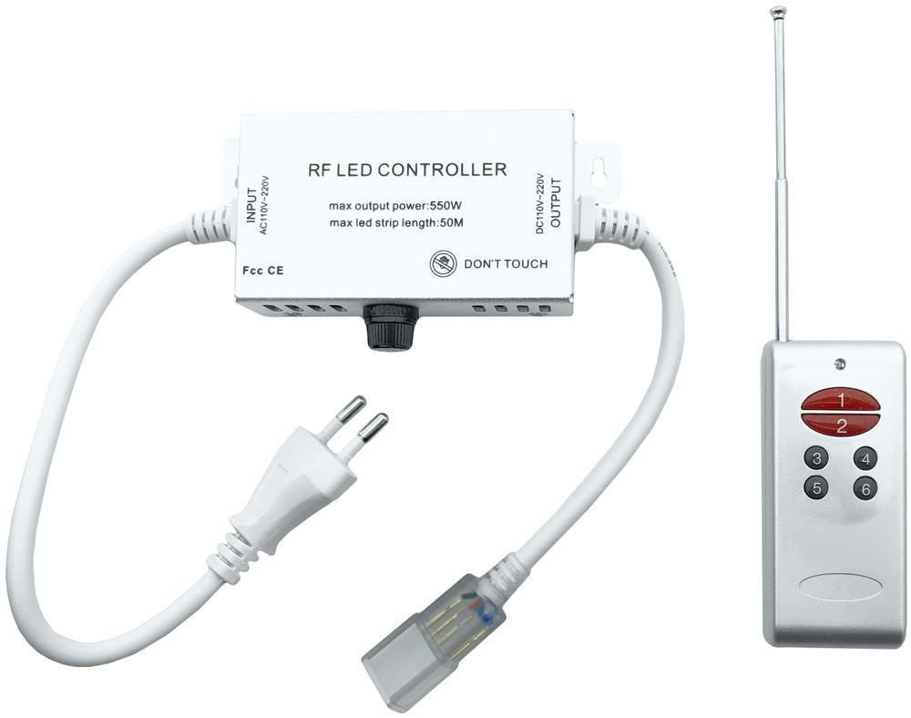 Avide LED Strip 220V RGB RF Fernbedienung und Controller für 50m LED-Streifen - Avide