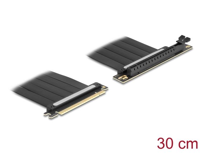 Delock Riserkarte PCI Express 4.0 x16 Stecker zu x16 Slot 90 gewinkelt