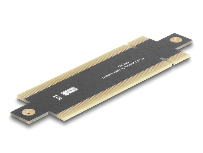 Delock Riser Karte PCI Express 3.0 x16 Stecker zu x16 Stecker