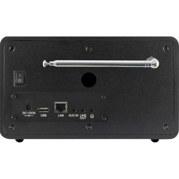 DABMAN i150 Kompaktes Hybridradio für Internet / DAB+ / FM Schwarz - Imperial