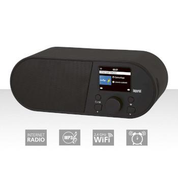 I105 Wi-Fi Internetradio mit 2,4 Zoll Farbdisplay, schwarz - Imperial