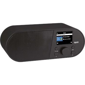 I105 Wi-Fi Internetradio mit 2,4 Zoll Farbdisplay, schwarz - Imperial