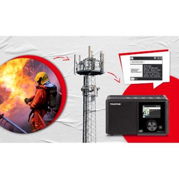 DIRA M11i+ Kompaktes Multifunktionsradio EWF DAB+ / FM / Internet / - Telestar