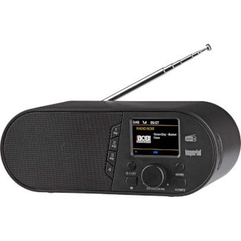 DABMAN d105 Kompaktes DAB+ /FM / Bluetooth-Radio Schwarz - Imperial