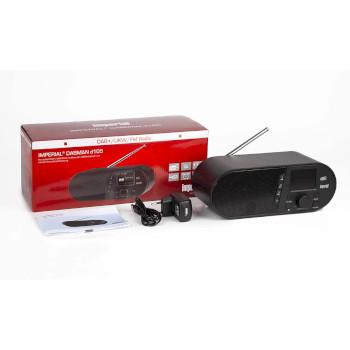 DABMAN d105 Kompaktes DAB+ /FM / Bluetooth-Radio Schwarz - Imperial