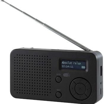 DABMAN 17 tragbares DAB+/FM-Radio mit Bluetooth schwarz - Imperial